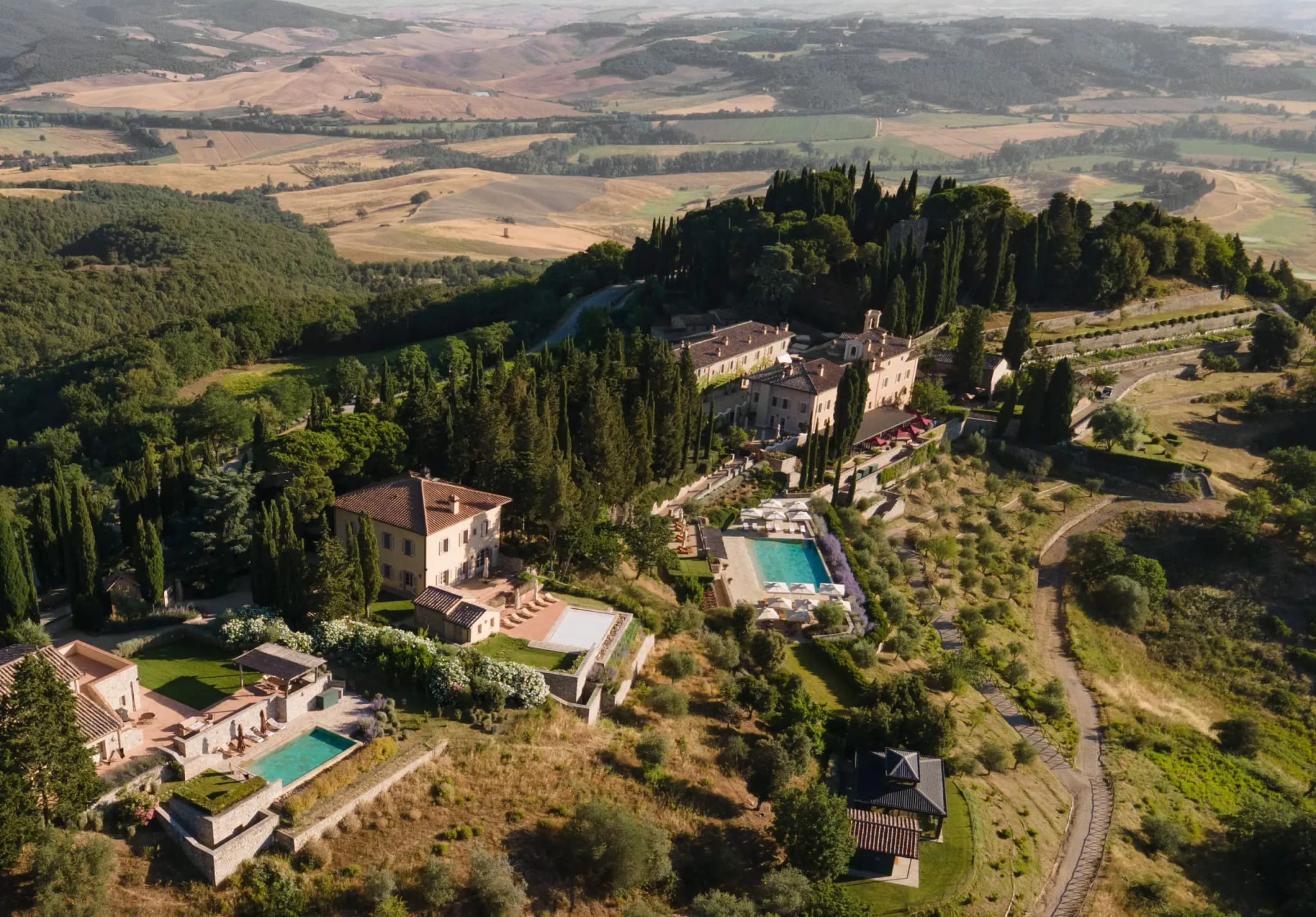 Rosewood Castiglion del Bosco Toscana, Italien — Rosewood Elite preferred partner-hotell